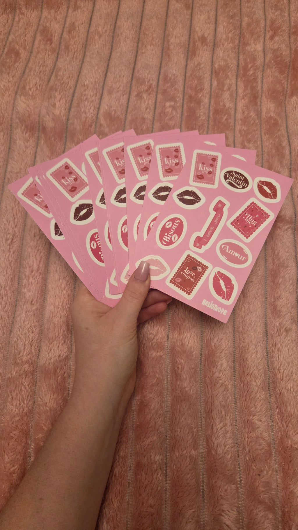 Planche de stickers SAINT VALENTIN ❤️