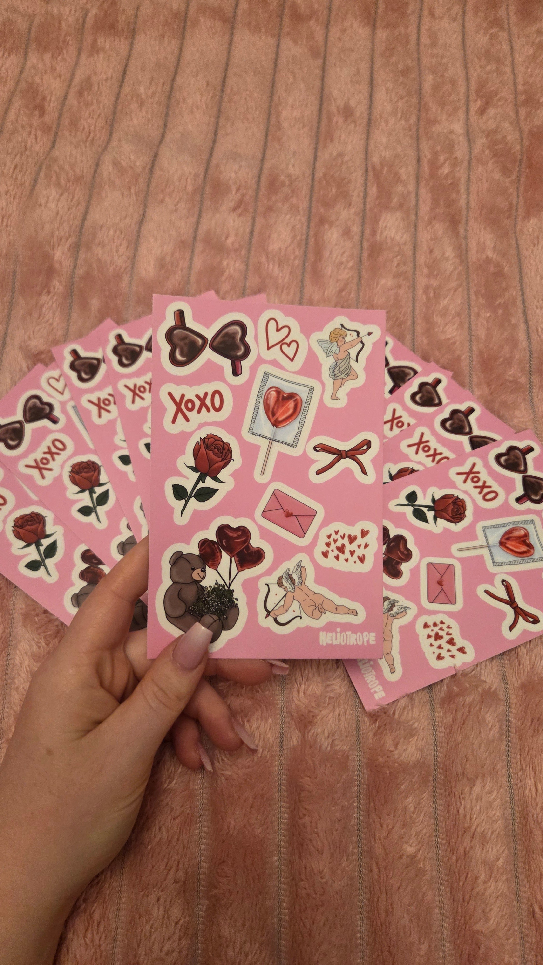 Planche de stickers SAINT VALENTIN ❤️