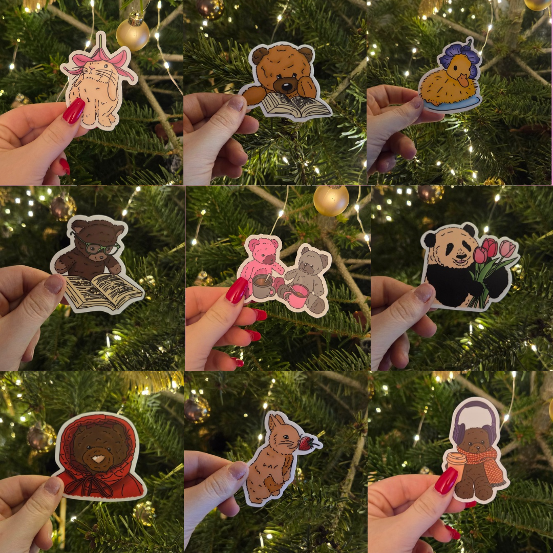 Stickers ANIMAUX MIGNONS 🐻
