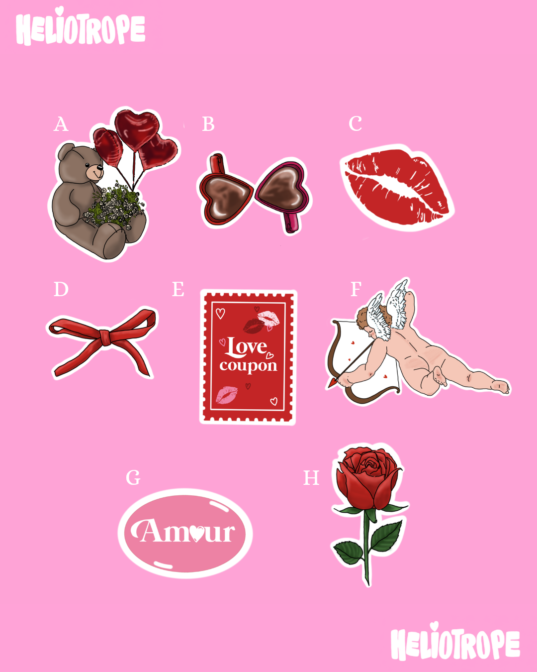 Stickers SAINT VALENTIN ❤️