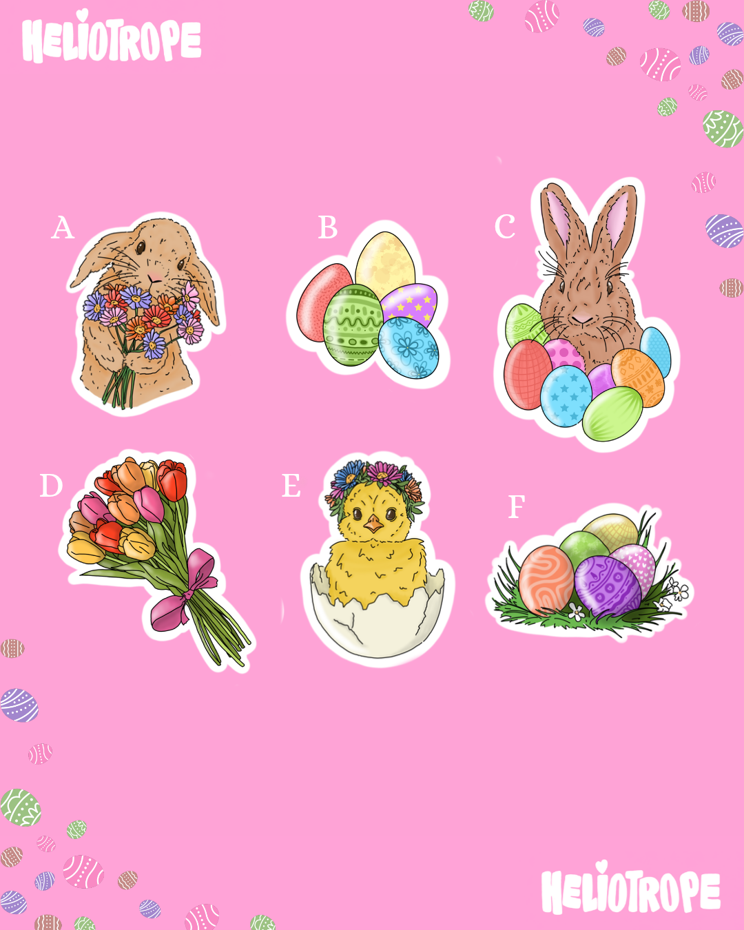 Stickers PAQUES 🌸