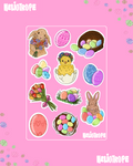Planche de stickers PAQUES 🌸