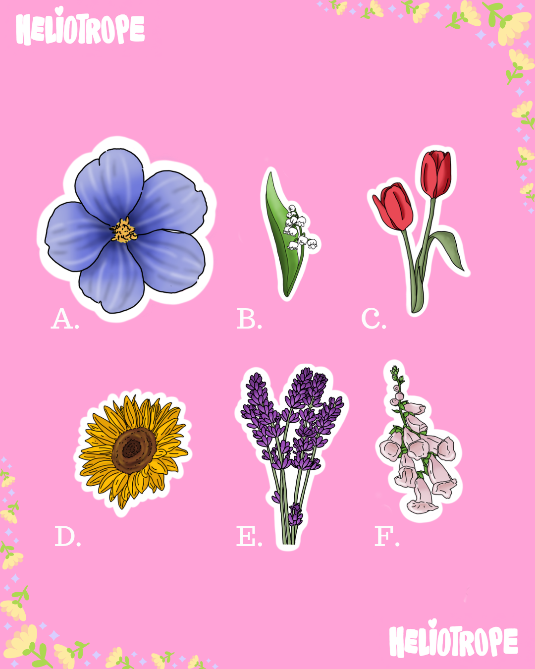 Stickers Printemps🌻